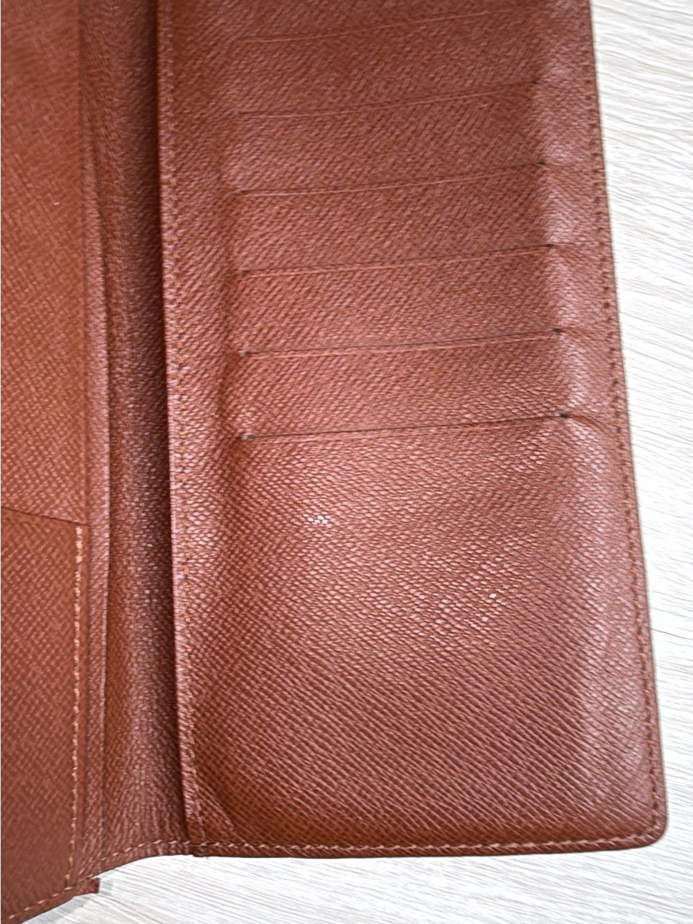 Louis Vuitton Monogram Porte Valeurs Checkbook credit card Wallet vintage - Picture 6 of 15